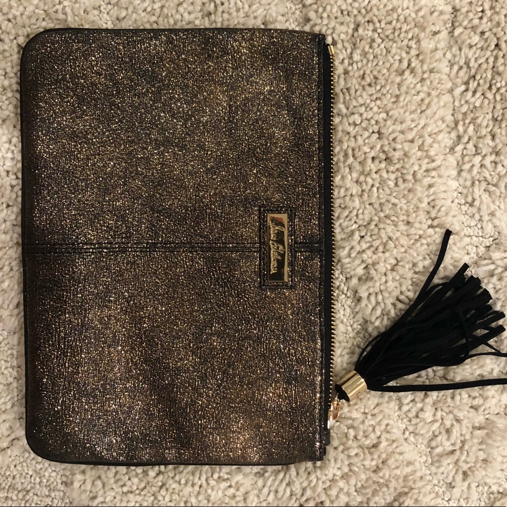 NEVER USED Sam Edelman metallic clutch